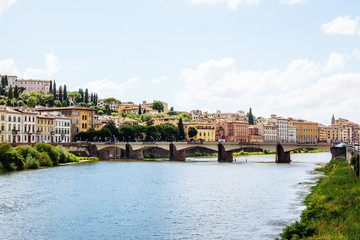 Obraz premium river arno