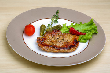 Roasted pork