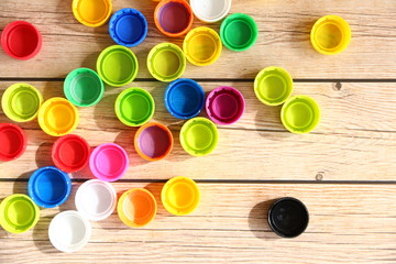 Colorful Bottle Caps