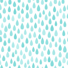 Rain. Seamless vector pattern background. - 86704689