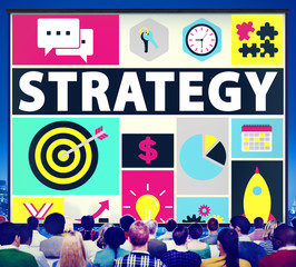 Strategy Solution Tactics Teamwork Growth Vision Concept