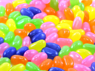 Fototapeta na wymiar jelly beans background