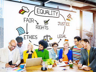 Equality Rights Balance Fair Justice Ethics Concept