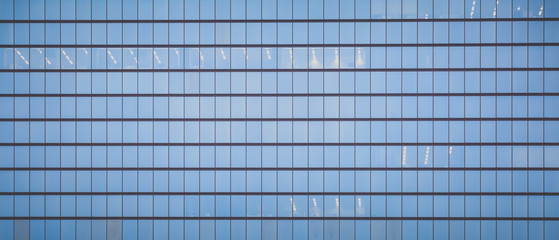 Fototapeta na wymiar High rise modern building as pattern and background