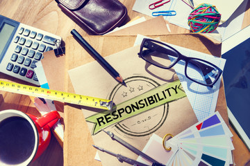 Responsibility Reliability Trust Liability Trustworthy Concept