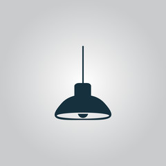 ceiling lamp. Vector.