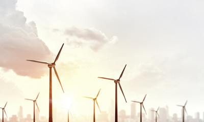 Fototapeta premium Alternative wind energy
