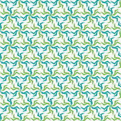 Vintage noisy textured diagonal wavy striped background. Seamless pattern. Vector.