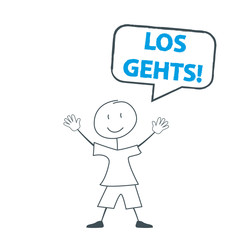 Männchen  los gehts