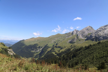 Naklejka premium Montagne