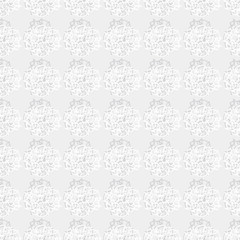 Vector black and white seamless pattern. Monochrome ornament stylish background. Vector repeating texture. Modern graphic design