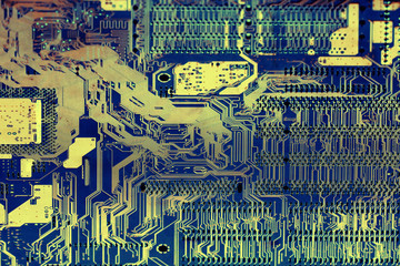 Obraz premium Computer chip background