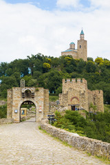 Fototapeta na wymiar Tzarevetz fortress at Veliko Turnovo, Bulgaria.