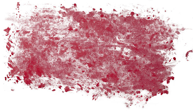 Dynamic horizontal splash of paint