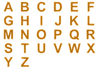 The alphabet of tennis balls.