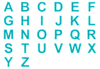 The alphabet of tennis balls.