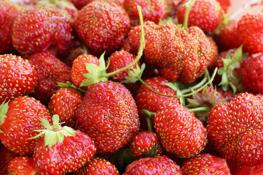 Strawberry. Background.