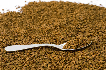 coffee on a spoon