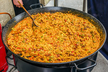 Traditional Spanish Paella