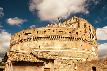 Castel Sant`Angelo (Castle of the Holy Angel) in Rome