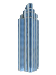 single skyscraper