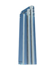 single skyscraper