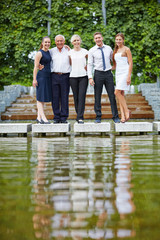 Portrait vom kompetenten Business Team
