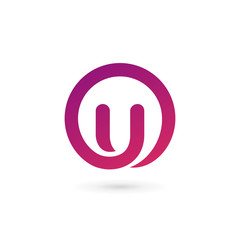 Letter U logo icon design template elements © arbuzu