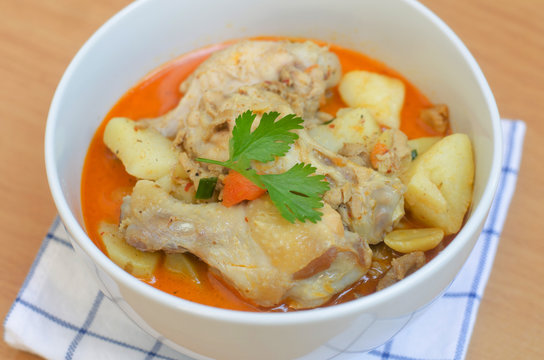 curry chicken soup