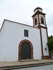 The church of our lady in Antigua on the Canary island Fuerteventura belonging to Spain
