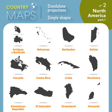 Country Map n°2 : North America part.1