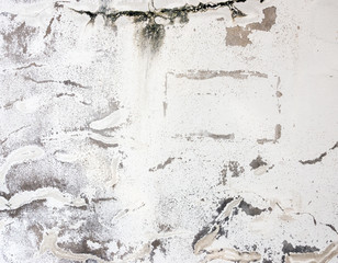 Old broken wall