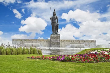 Photo sur Plexiglas Monument historique Le monument Minerve à Guadalajara