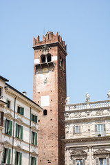 Obraz premium Torre del Gardello in Verona