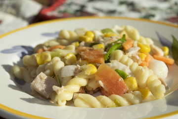 vegetarian cold pasta