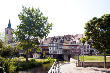 Fototapeta na wymiar Krämerbrücke Erfurt