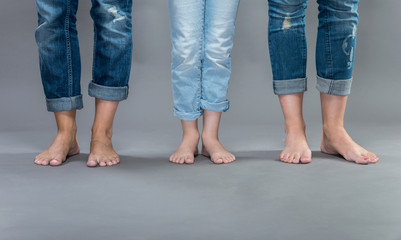 Women's jeans.