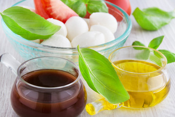 Mozzarella, Balsamico, Tomaten