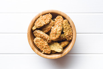 salty snack with cheese