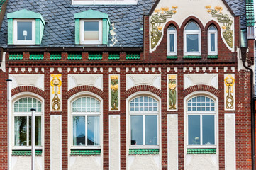0117 Eckernförde - Zierfassade