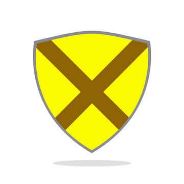 escudo de la cruz de san andres