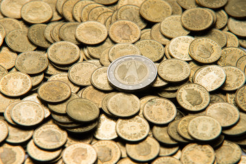 EUR over swiss francs