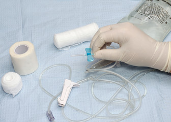 Blue Butterfly Catheter