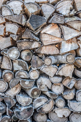 Ofenfertiges Brennholz