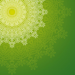Mandala. Round Ornament Pattern. 