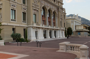 Beautiful architecture in Monte Carlo