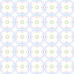 Abstract color repeating pattern. Vector illustration.