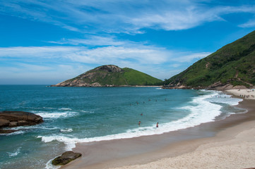 Fototapeta na wymiar Tropical Brazilian Beach