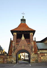 Franciscan church of the Virgin Mary in Krosno. Poland