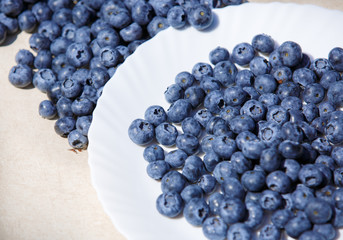 Fresh Blueberries organic food